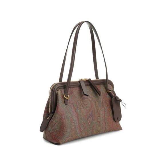Etro Women Paisley Top-Handle Tote Bag - Picture 3 of 5